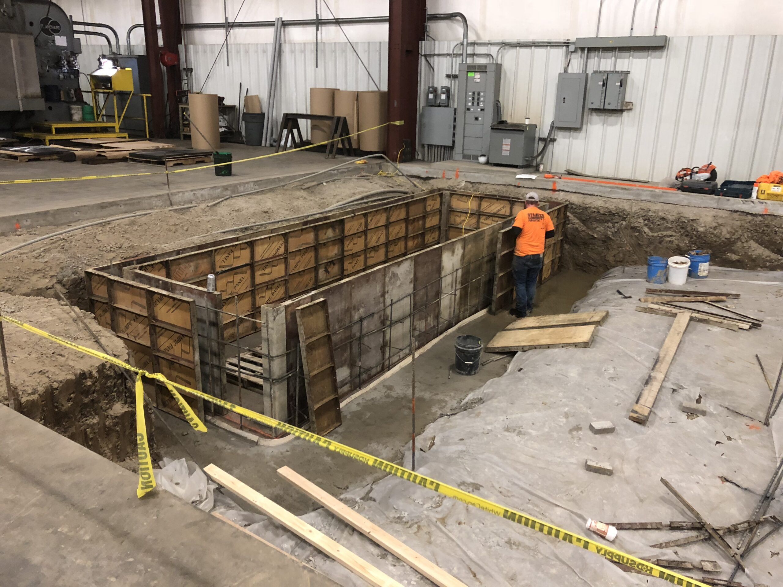 Concrete wall forms why stamper